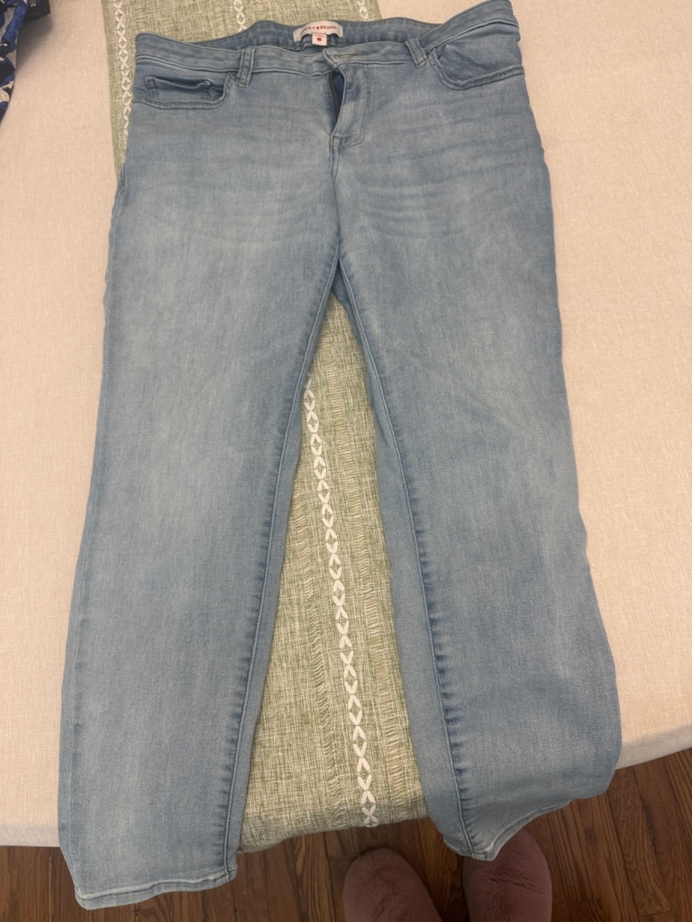 Lucky Brand Faded Light Blue Skinny Jeans